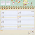 Japan Sanrio Original Ring Calendar - Pompompurin / 2025 - 6