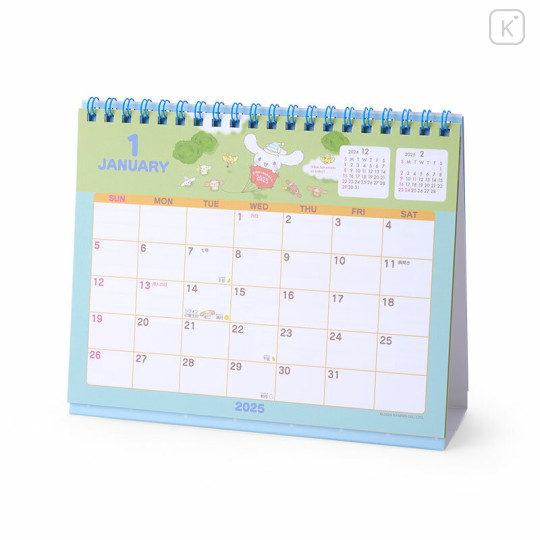 Japan Sanrio Original Ring Calendar - Cinnamoroll / 2025 - 2