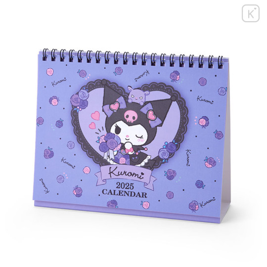 Japan Sanrio Original Ring Calendar - Kuromi / 2025 - 1