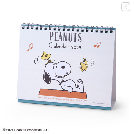 Japan Sanrio Original Ring Calendar - Snoopy / 2025 - 1