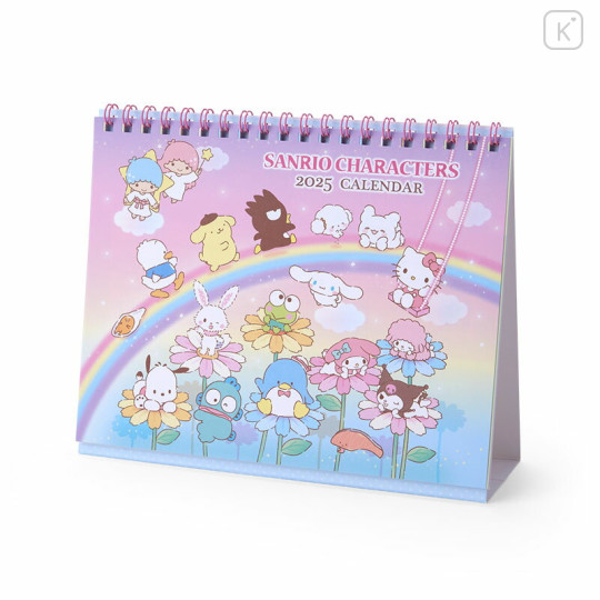 Japan Sanrio Original Ring Calendar - Sanrio Characters / 2025 - 1