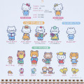 Japan Sanrio Original Wall Calendar (M) - Hello Kitty / 2025 - 6