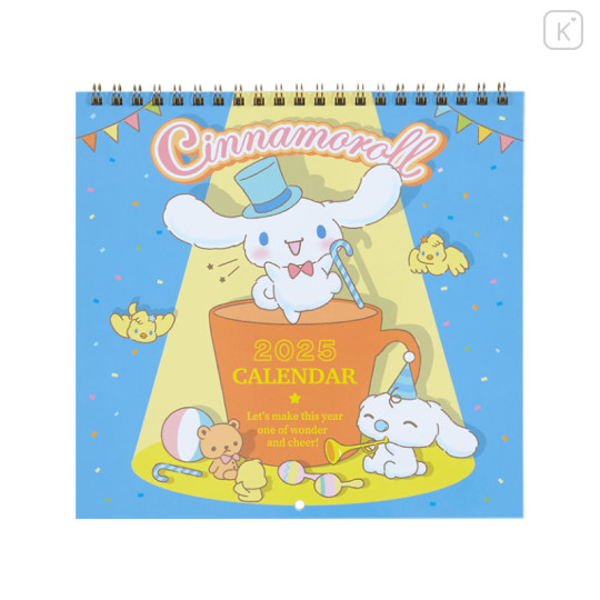 Japan Sanrio Original Wall Calendar (M) - Cinnamoroll / 2025 - 1