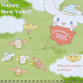 Japan Sanrio Original Wall Calendar (M) - Cinnamoroll / 2025 - 4