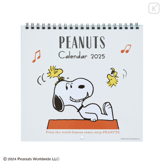 Japan Sanrio Original Wall Calendar (M) - Snoopy / 2025 - 1