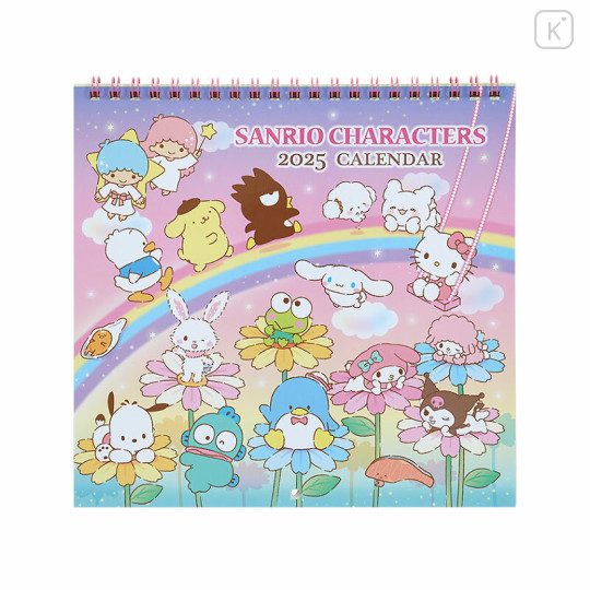 Japan Sanrio Original Wall Calendar (M) - Sanrio Characters / 2025 - 1