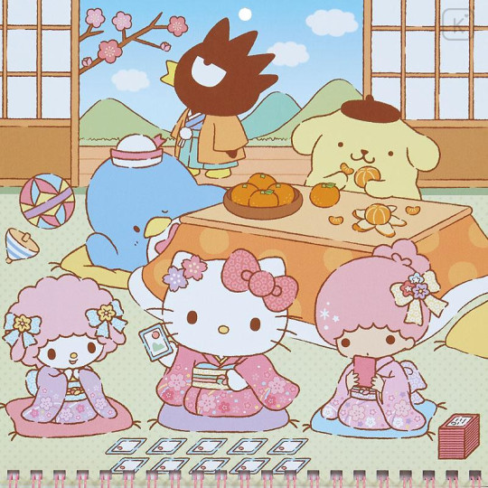 Japan Sanrio Original Wall Calendar (M) - Sanrio Characters / 2025 - 4