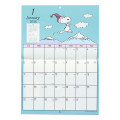 Japan Sanrio Original Wall Horizontal Calendar (M) - Snoopy / 2025 - 2