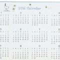 Japan Sanrio Original Wall Horizontal Calendar (M) - Snoopy / 2025 - 5