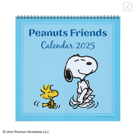 Japan Sanrio Original Wall Calendar (L) - Snoopy / 2025 - 1