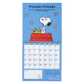 Japan Sanrio Original Wall Calendar (L) - Snoopy / 2025 - 2