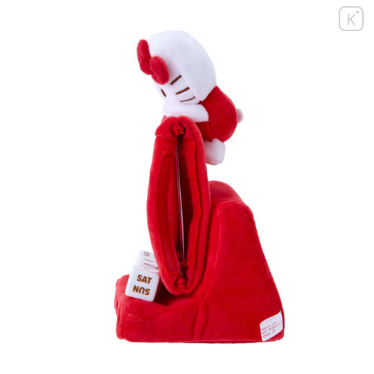 Japan Sanrio Original Mini Plush Perpetual Calendar - Hello Kitty - 3