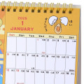 Japan Sanrio Original Postcard Ring Calendar - Gudetama / 2025 - 4