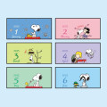 Japan Sanrio Original Ring Mini Calendar - Snoopy / 2025 - 5