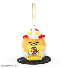 Japan Sanrio Original Mascot Holder - Gudetama / Summer Festival