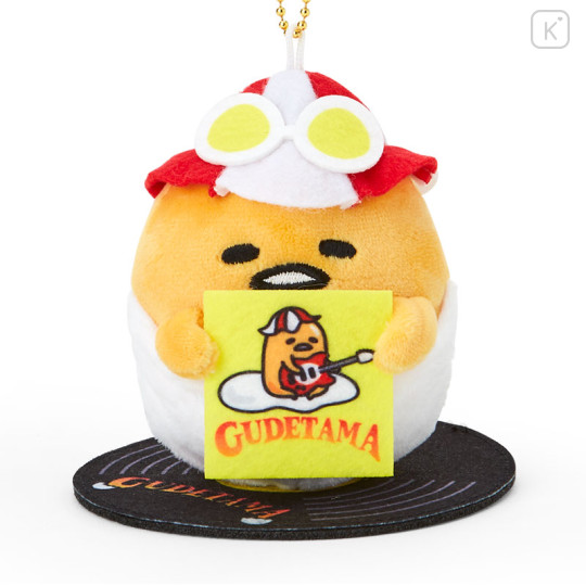 Japan Sanrio Original Mascot Holder - Gudetama / Summer Festival - 2