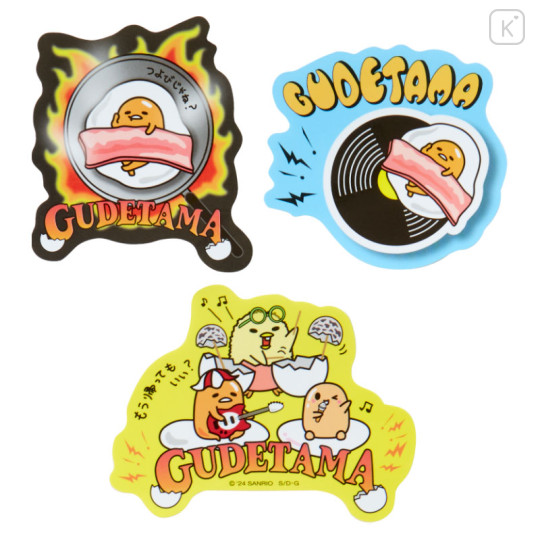 Japan Sanrio Original Sticker Set - Gudetama / Summer Festival - 3