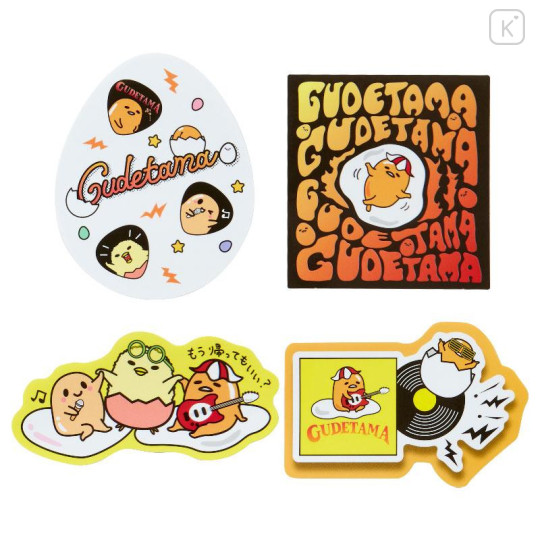 Japan Sanrio Original Sticker Set - Gudetama / Summer Festival - 4