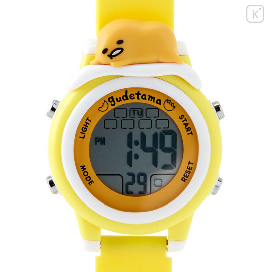 Japan Sanrio Original Digital Watch - Gudetama / Summer Festival - 3