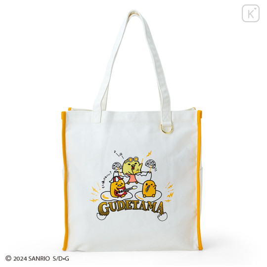 Japan Sanrio Original Tote Bag - Gudetama / Summer Festival - 1