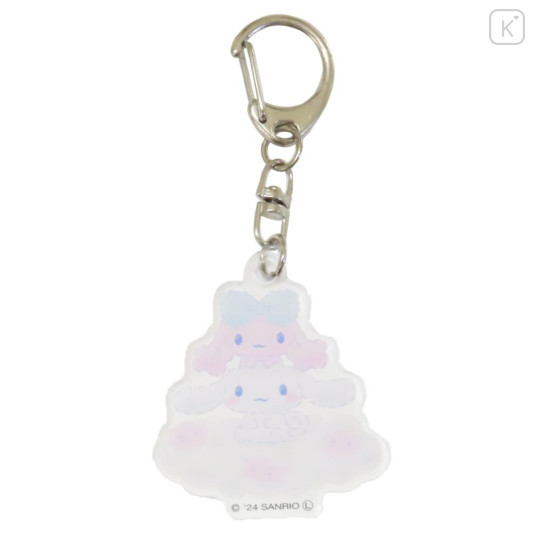 Japan Sanrio Acrylic Keychain - Cinnamoroll / Love - 1