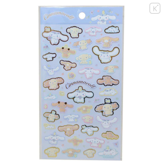 Japan Sanrio Gold Accent Sticker - Cinnamoroll & Friends - 1