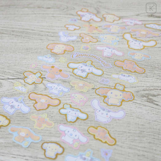 Japan Sanrio Gold Accent Sticker - Cinnamoroll & Friends - 2