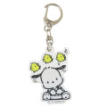 Japan Sanrio Acrylic Keychain - Pochacco / Chick - 1