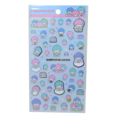 Japan Sanrio Gold Accent Sticker - Goropikadon