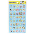 Japan Doraemon Gold Accent Sticker - Doraemon / Message - 1