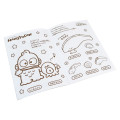 Japan Sanrio B5 Coloring Book - Characters - 3