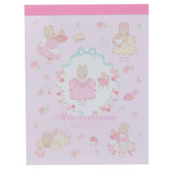 Japan Sanrio Mini Notepad - Marroncream / Pink