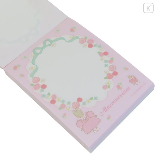 Japan Sanrio Mini Notepad - Marroncream / Pink - 2