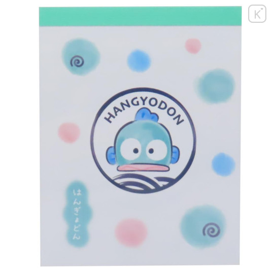 Japan Sanrio Mini Notepad - Hangyodon / Japanese - 1