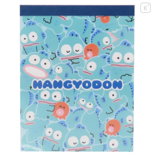 Japan Sanrio Mini Notepad - Hangyodon / All About - 1