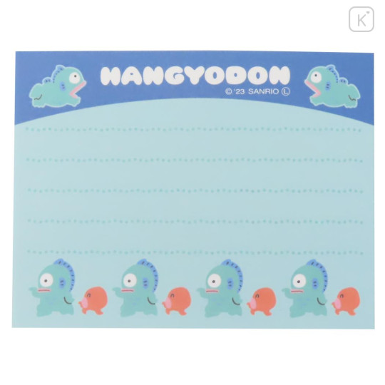 Japan Sanrio Mini Notepad - Hangyodon / All About - 3