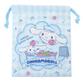 Japan Sanrio Drawstring Pouch - Cinnamoroll & Milk Apple - 1