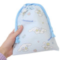 Japan Sanrio Drawstring Pouch - Cinnamoroll & Milk Comic - 2