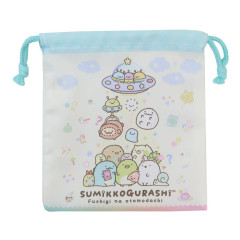 Japan San-X Drawstring Bag (S) - Sumikko Gurashi / Mysterious Friends