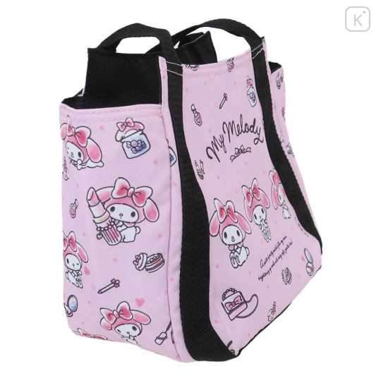 Japan Sanrio Insulated Cooler Balloon Lunch Bag - My Melody - 2