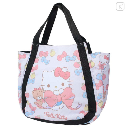 Japan Sanrio Insulated Cooler Balloon Tote Bag - Hello Kitty - 1