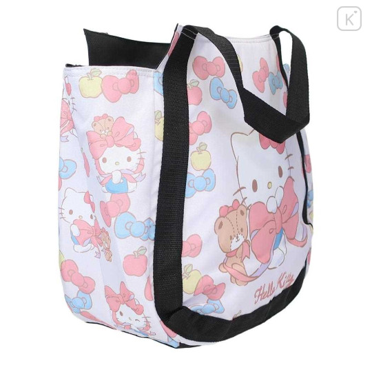 Japan Sanrio Insulated Cooler Balloon Tote Bag - Hello Kitty - 2