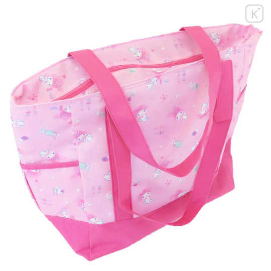 Japan Sanrio Insulated Cooler Tote Bag - My Melody / Sweet Pink - 2