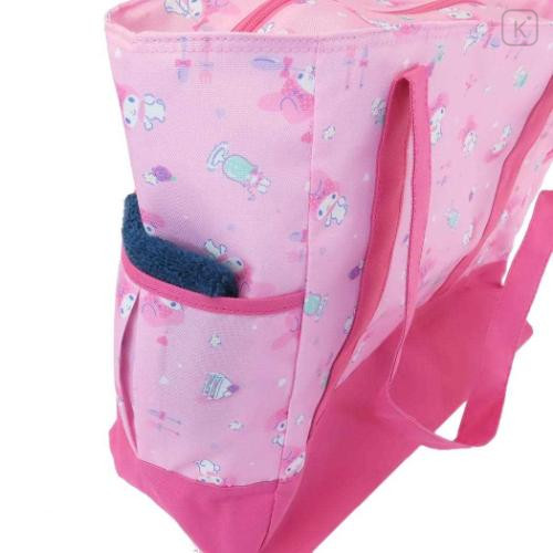 Japan Sanrio Insulated Cooler Tote Bag - My Melody / Sweet Pink - 4