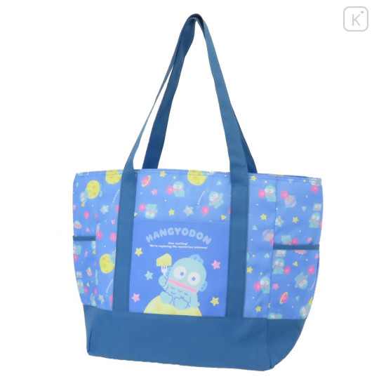 Japan Sanrio Insulated Cooler Tote Bag - Hangyodon / Space - 1