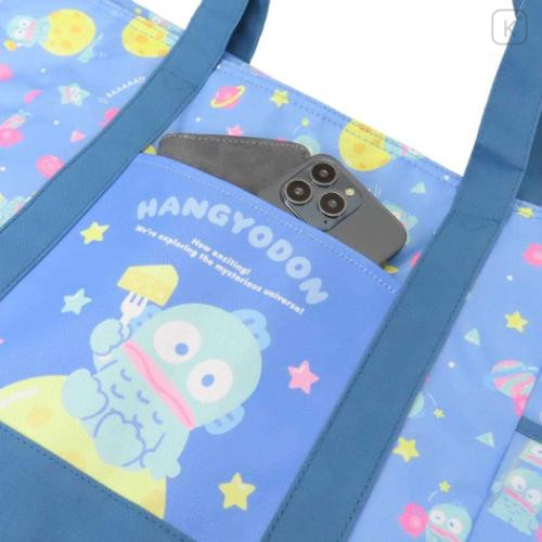 Japan Sanrio Insulated Cooler Tote Bag - Hangyodon / Space - 5