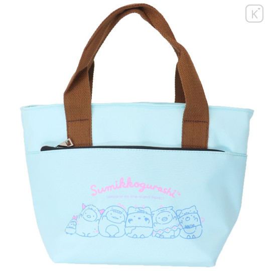 Japan San-X Insulated Cooler Lunch Bag - Sumikko Gurashi / Ghost Park - 1