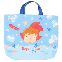 Japan Ghibli Lesson Bag - Ponyo In The Sea / Quilted