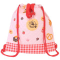 Japan Ghibli Gym Sack Knapsack Drawstring Backpack - Kiki's Delivery Service / Jiji Quilted Dessert - 2