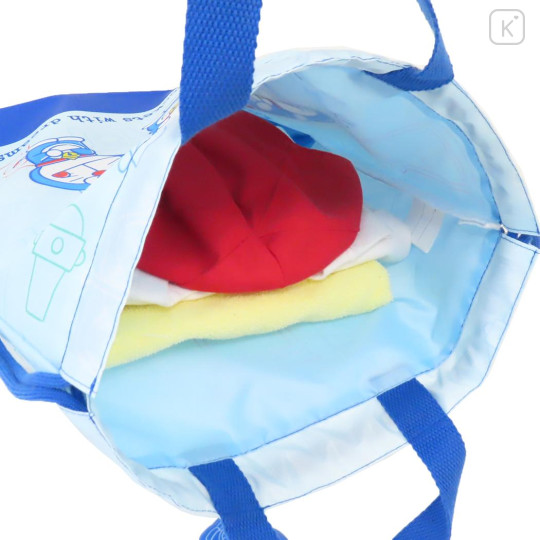 Japan Doraemon Gym Sack Knapsack Drawstring Backpack & Name Tag - Dream - 3